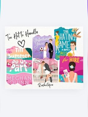 💋Romcom Paper Back Books🎆